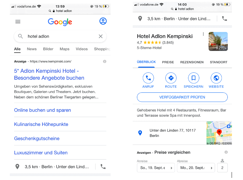 Google Ads für Hotels Bild 1
