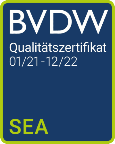 BVWD Qualitätszertifikat SEA