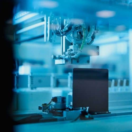 Automatisierte Laboranlage für Medizintechnik und Gesundheitswirtschaft